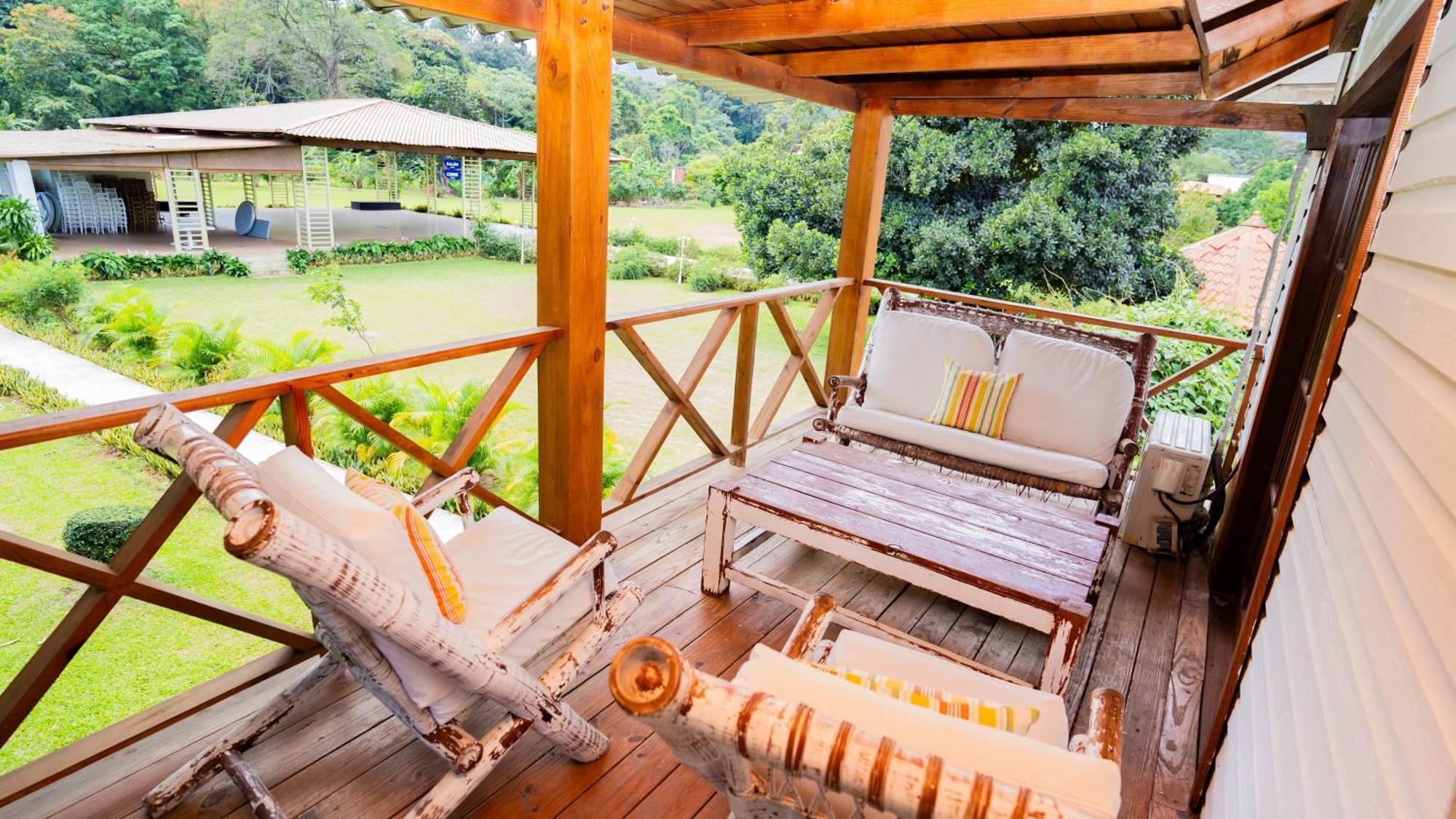 Guacamayos Hotel Bonao Bagian luar foto
